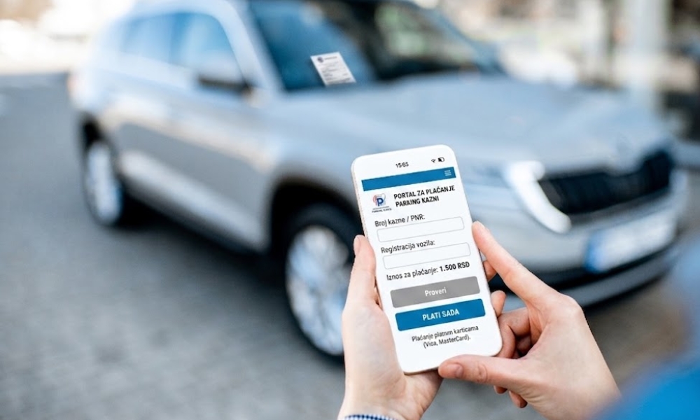 Kako da platite parking kaznu online