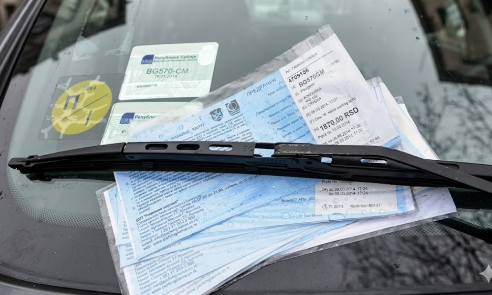 parking kazna